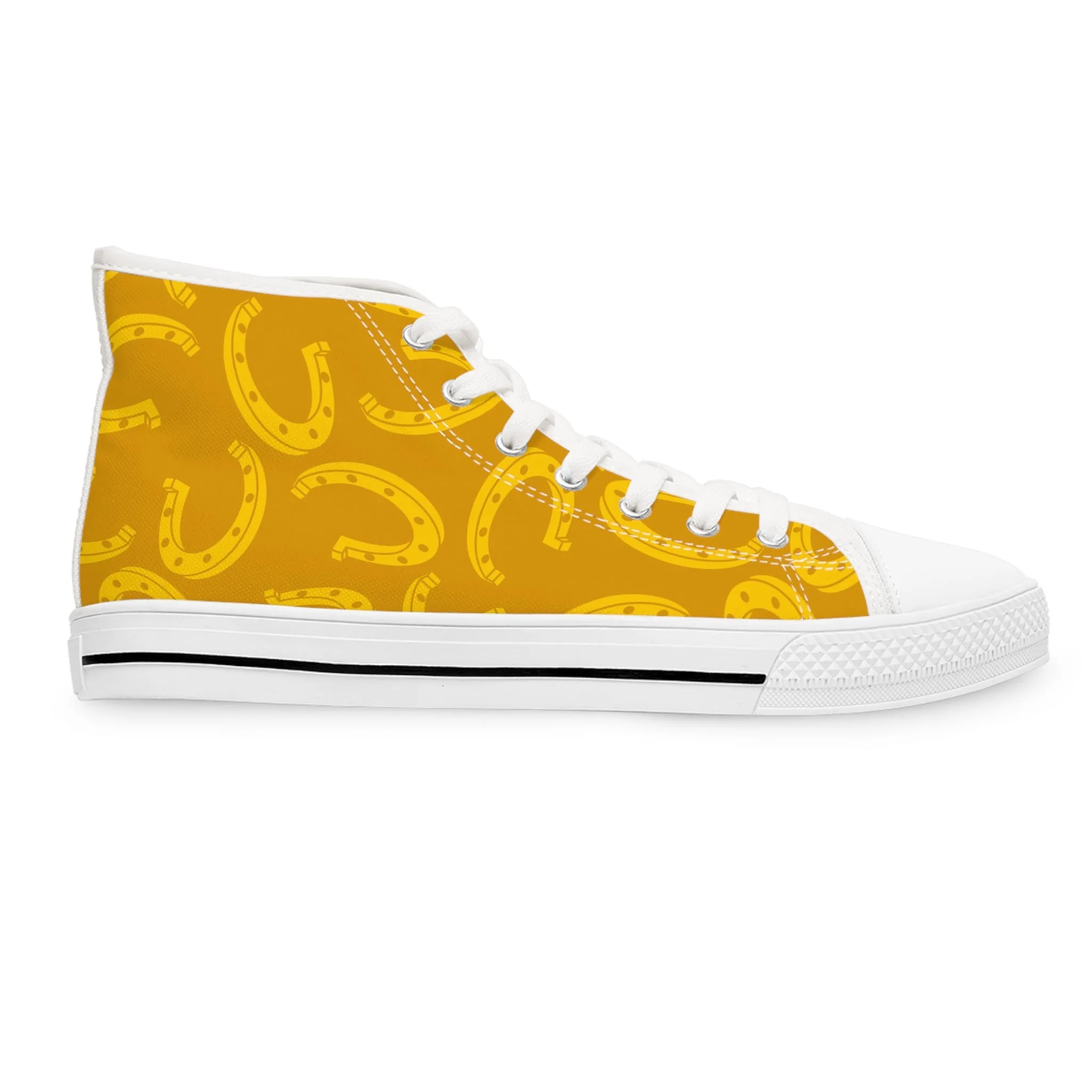 Golden Horseshoe Women's High Top Sneakers