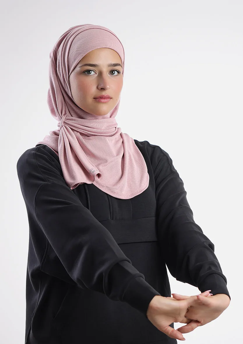 Gym Sports Hijab Dual Color - Non Reversible