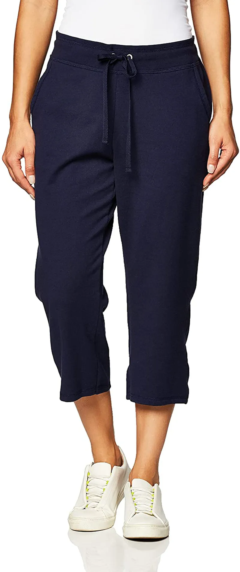 Hanes Women's French Terry Capri Pant