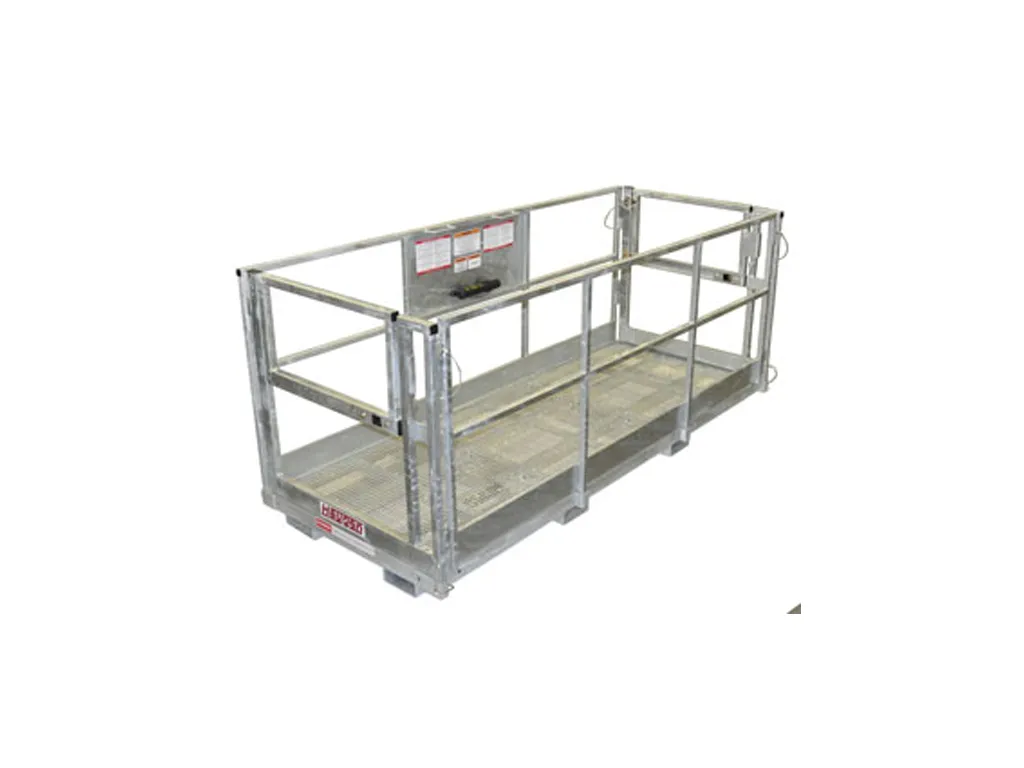 HAUGEN GALVANIZED WORK PLATFORMS FOR TELEHANDLERS/FORKLIFTS