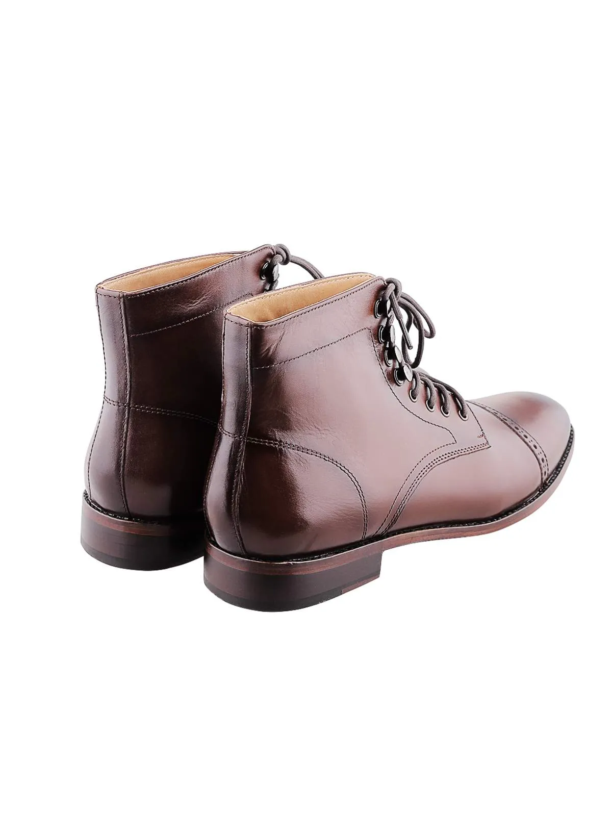 Heimdall Loki Cap Toe Brogue Brown