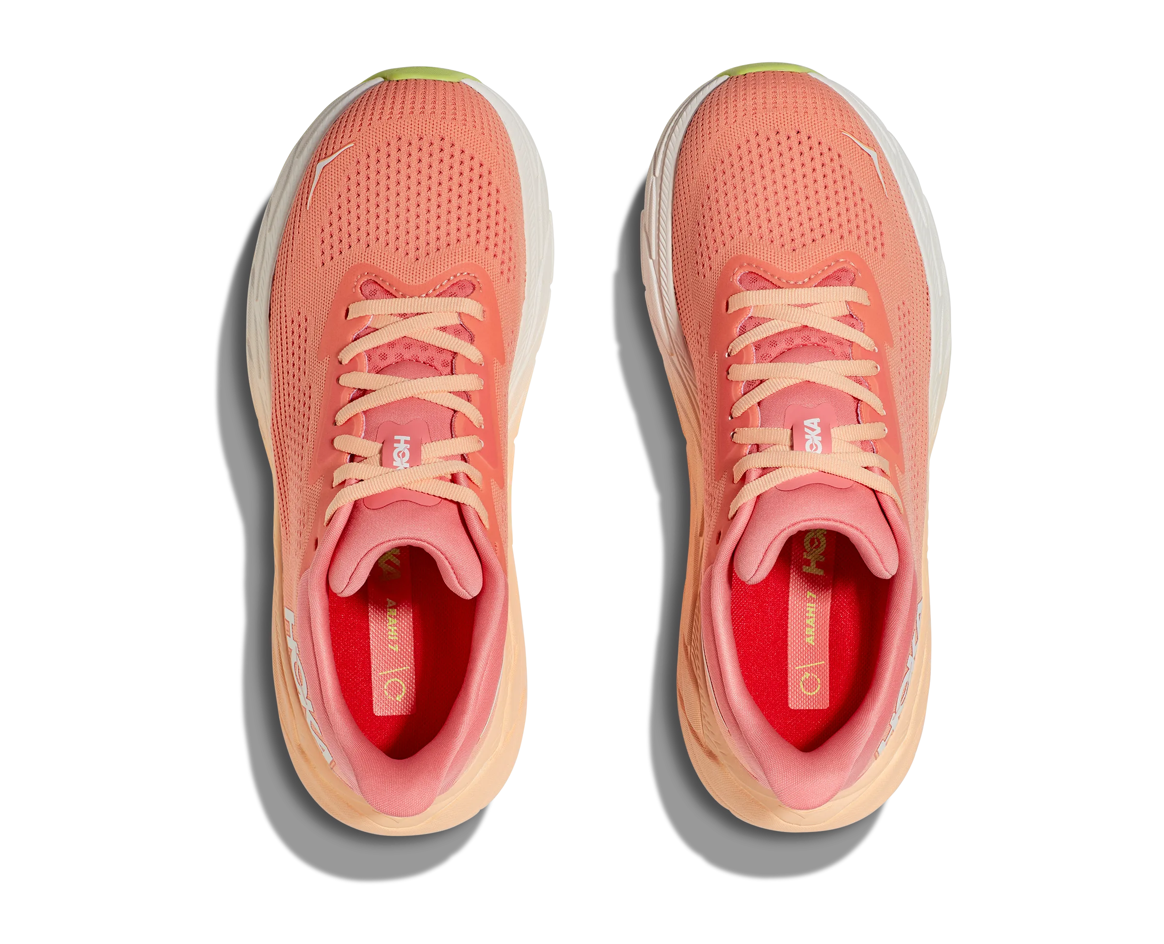 Hoka Womens Trainer Arahi 7 Papaya/Coral