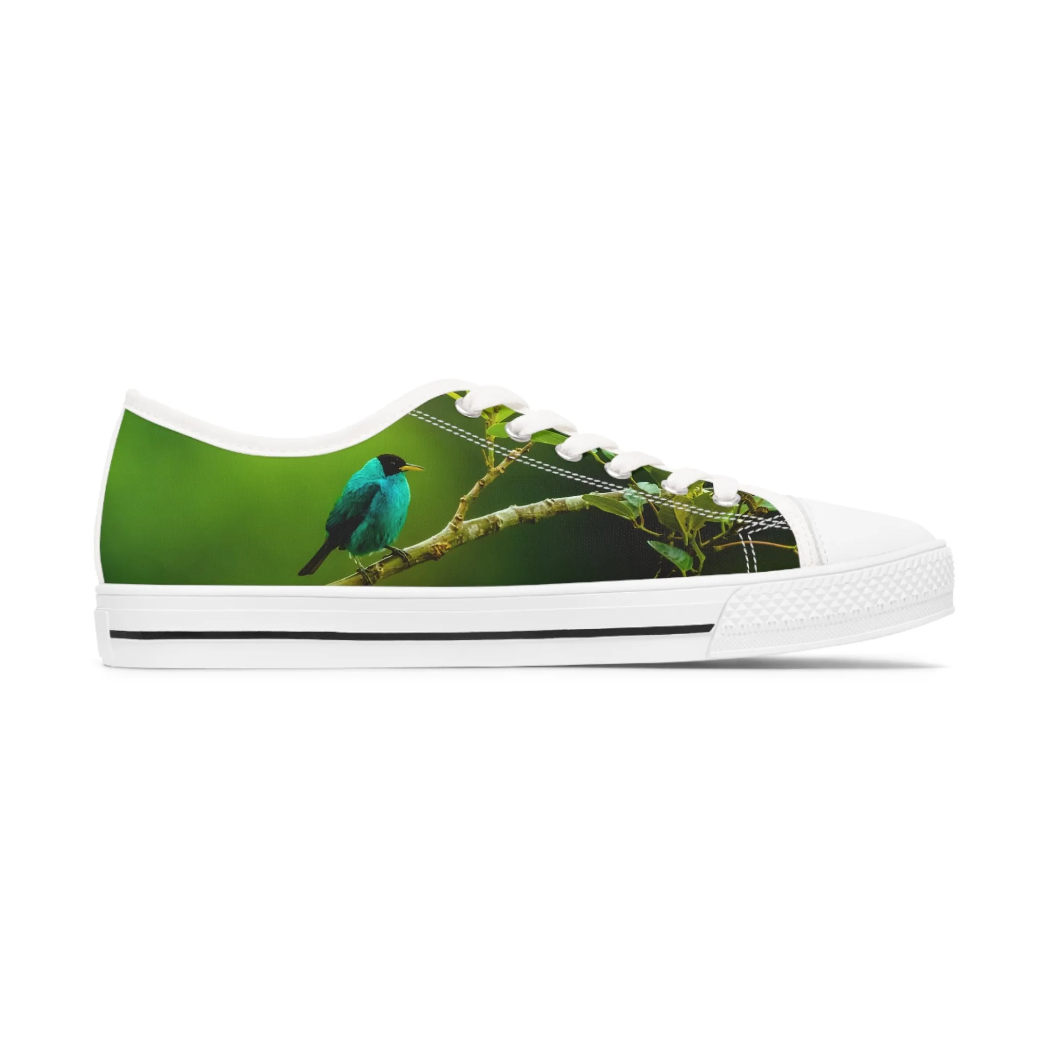 Honeycreeper Bird Women's Low Top Sneakers