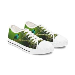 Honeycreeper Bird Women's Low Top Sneakers