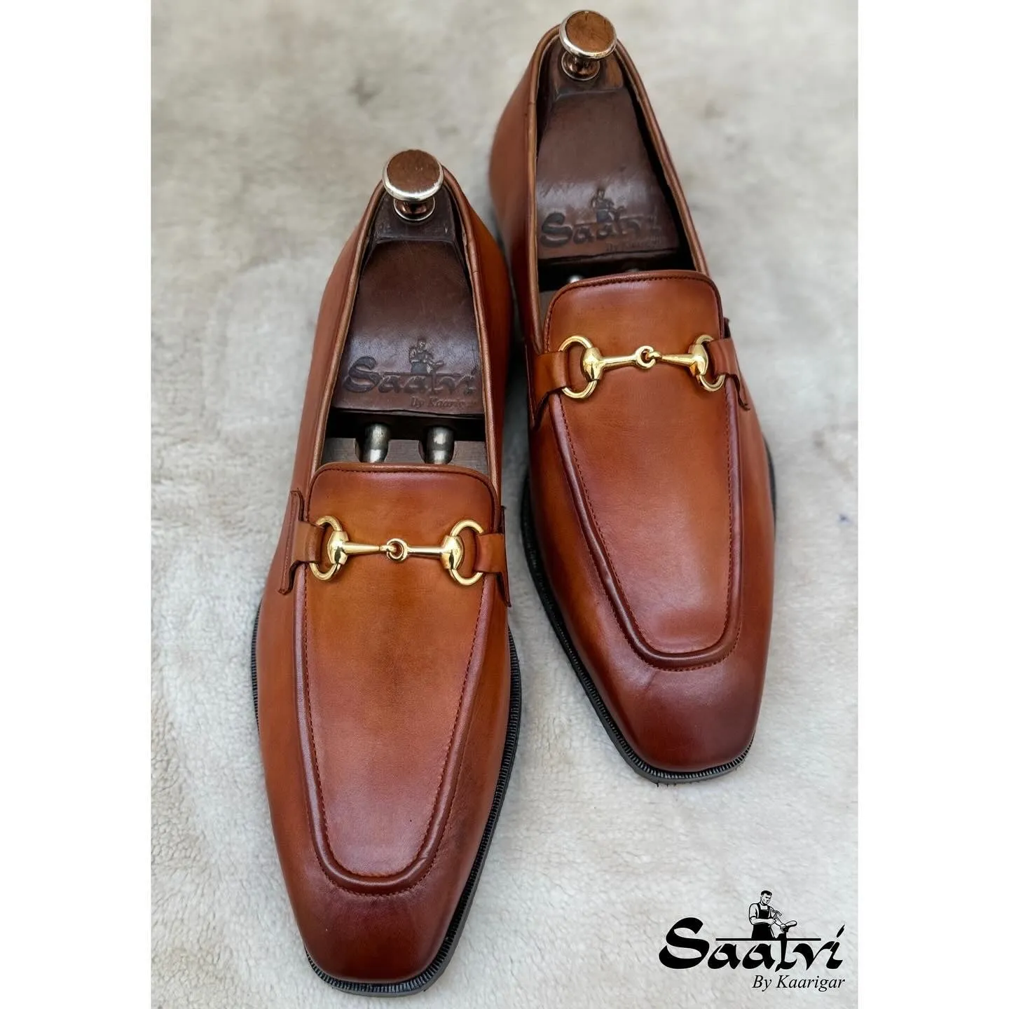 Horsebit Loafers Hand Patina