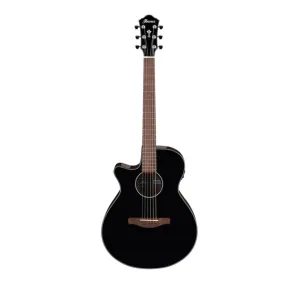 Ibanez AEG50LBKH Left-Handed Acoustic Guitar (Black High Gloss)