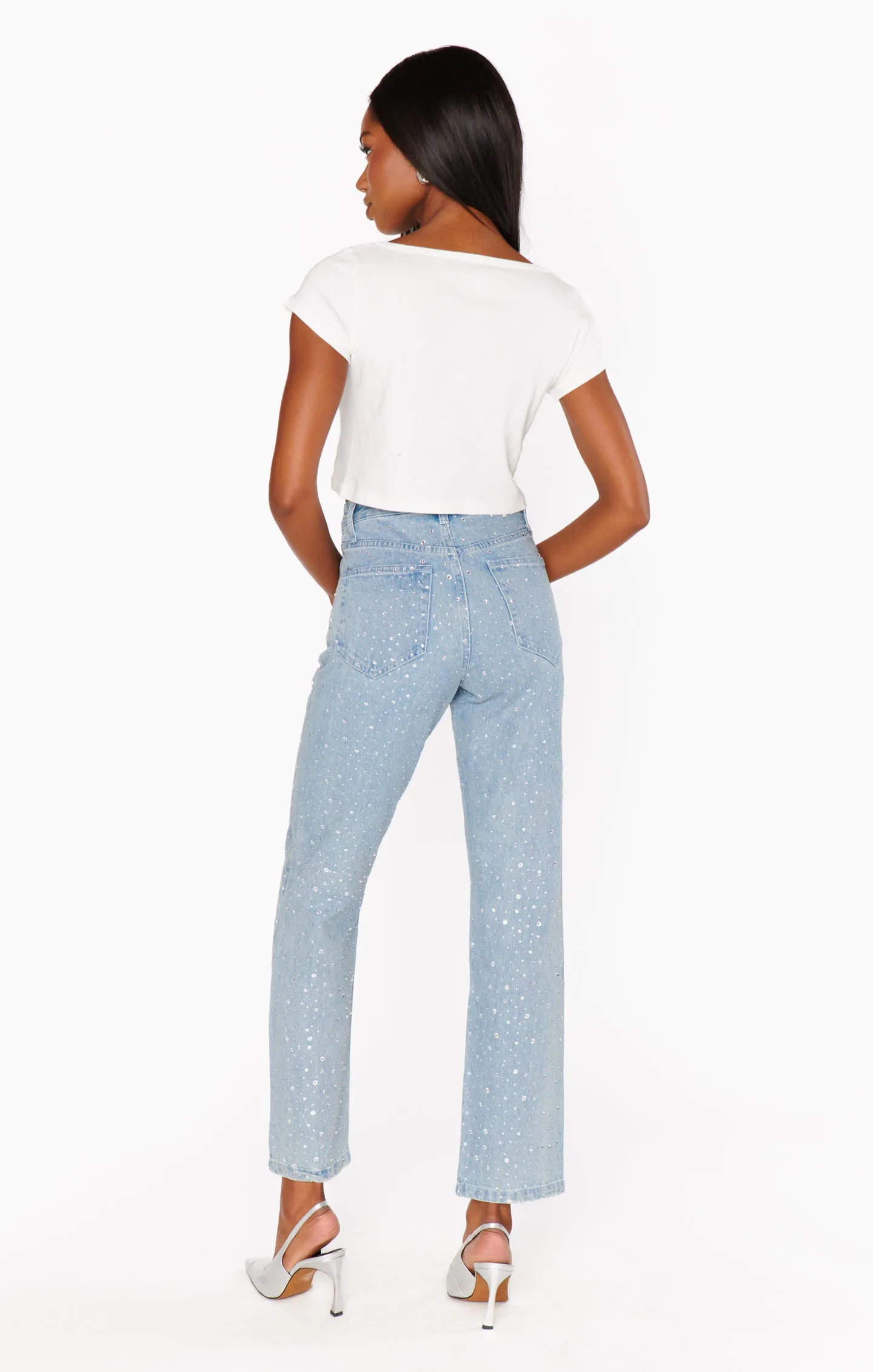 Icon Jeans ~ Embellished Indigo