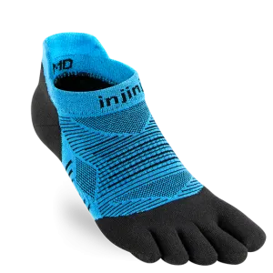 Injini Men's Run Lightweight No-Show Sock in Malibu