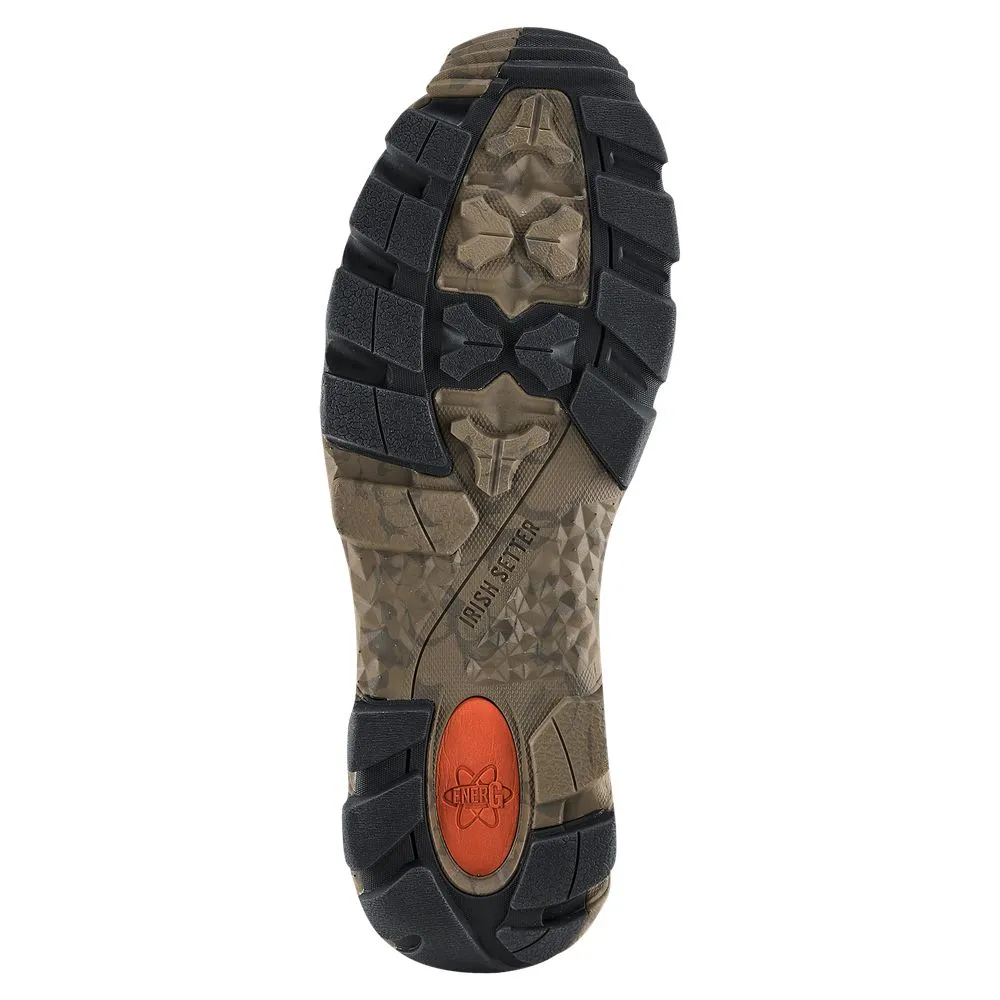 Irish Setter 02815D 080 VaprTrek Camo Leather Waterproof Hunting Boots for Men - Camo Leather - 8M