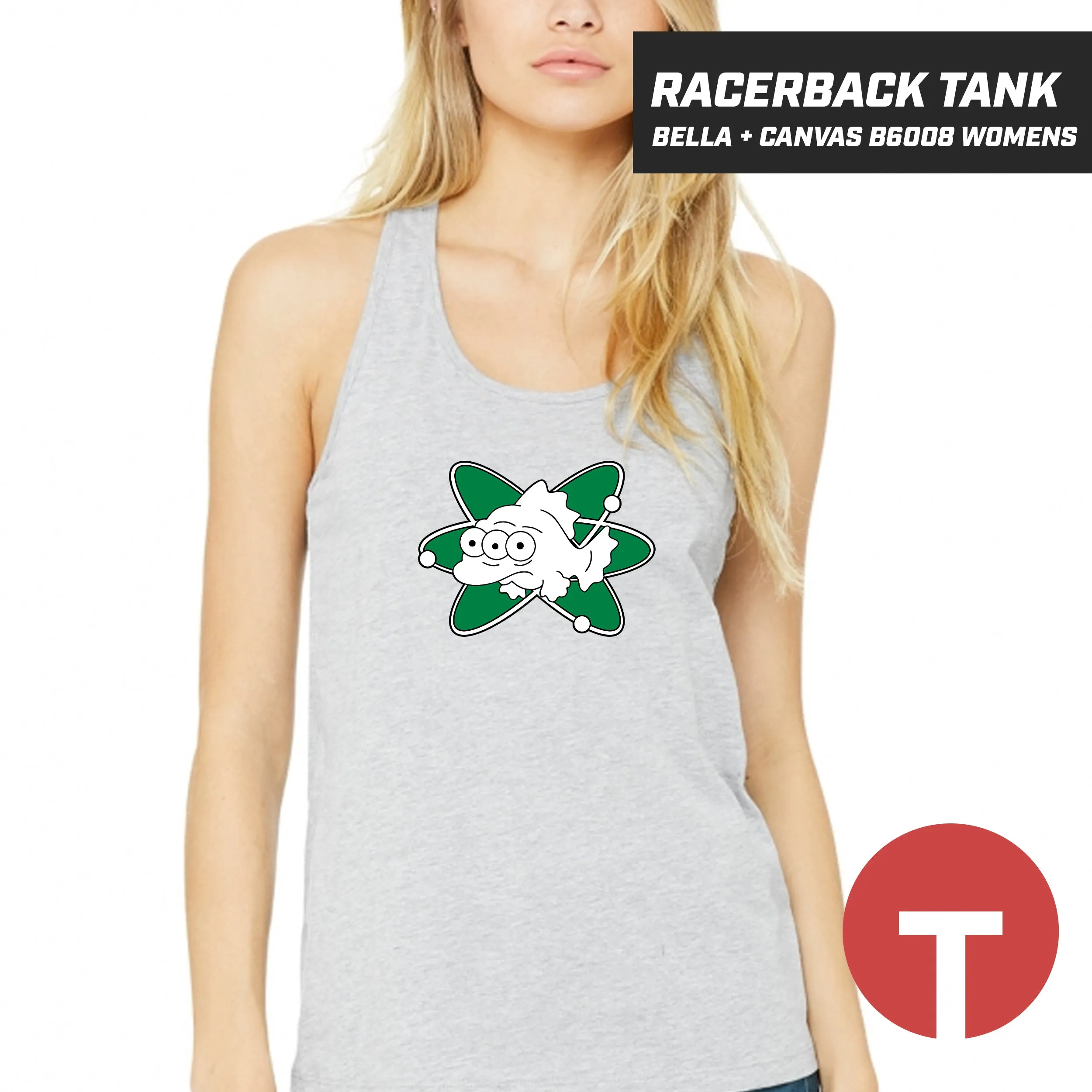 Isotopes - Bella   Canvas B6008 Women's Jersey Racerback Tank