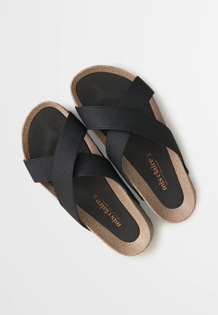 Jane Cross Strap Cushion Lightweight Sandals