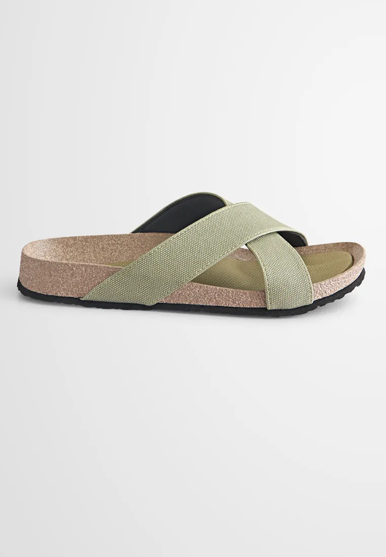 Jane Cross Strap Cushion Lightweight Sandals