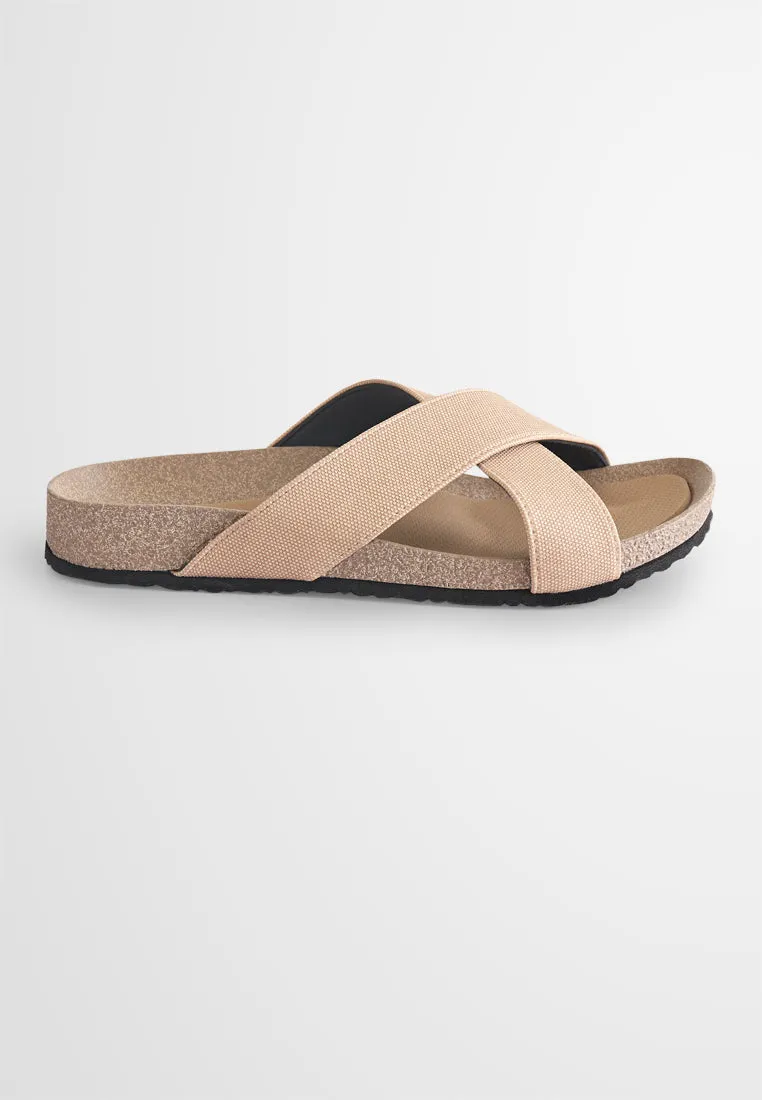 Jane Cross Strap Cushion Lightweight Sandals