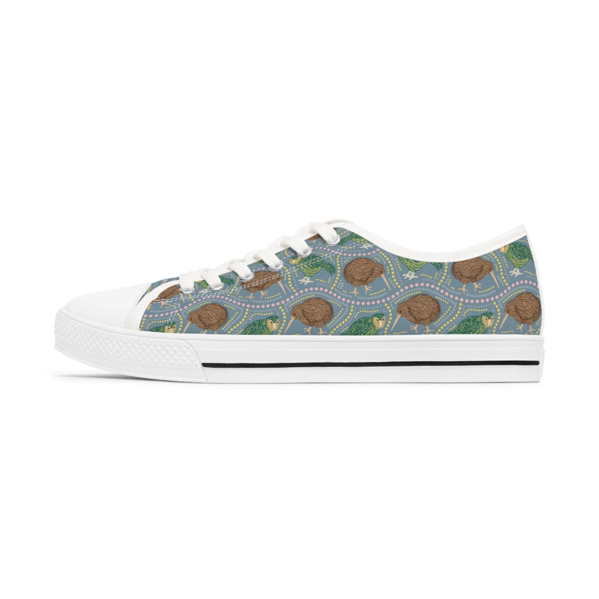 Kakapo Parrot Women's Low Top Sneakers