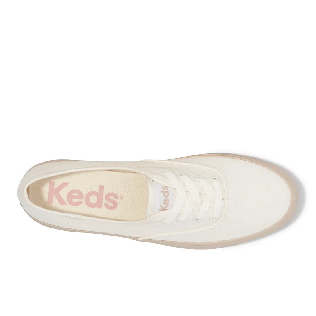 Keds Womens' Champion GN Canvas Sneaker Natural (WF68206)