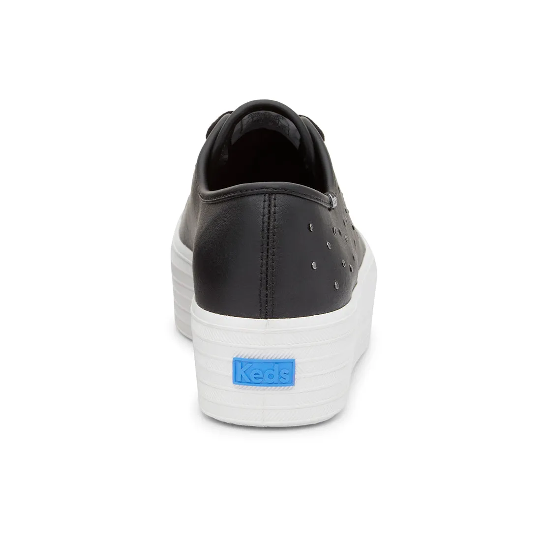 Keds Womens' Triple Up Leather Light Up Black (WH68042)