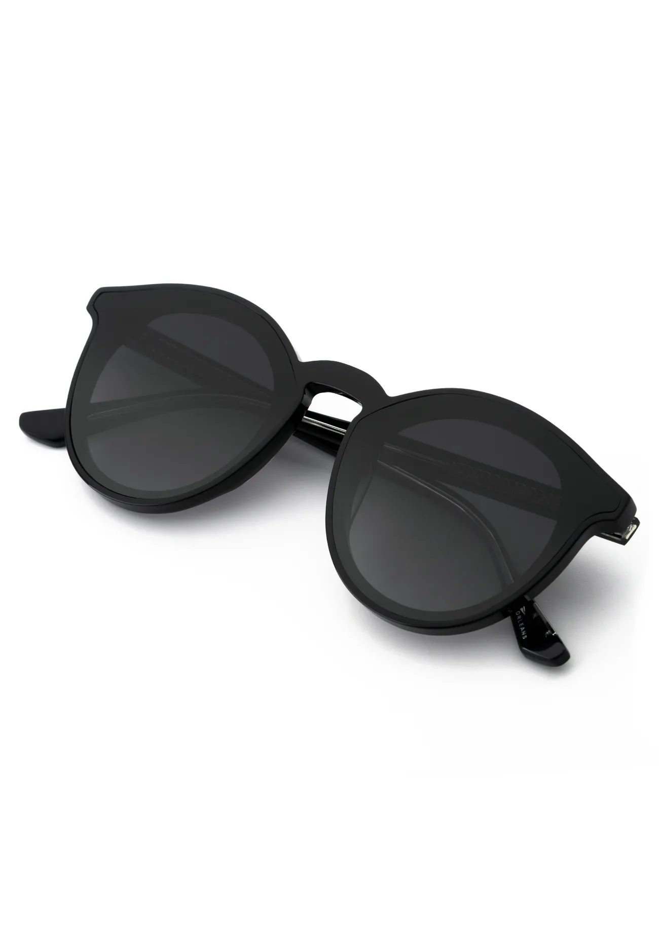 Krewe Collins Sunglasses in Black Crystal