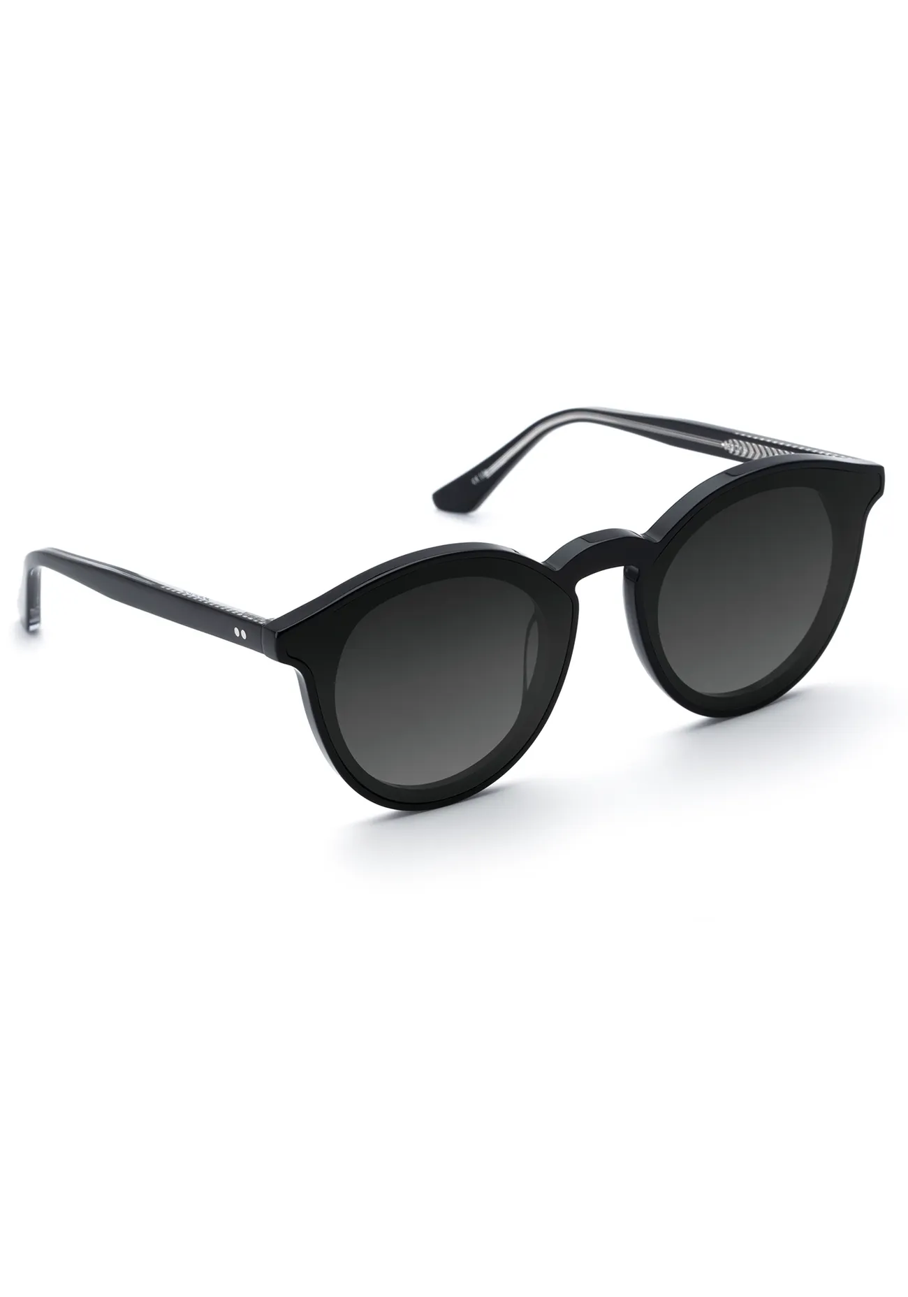 Krewe Collins Sunglasses in Black Crystal