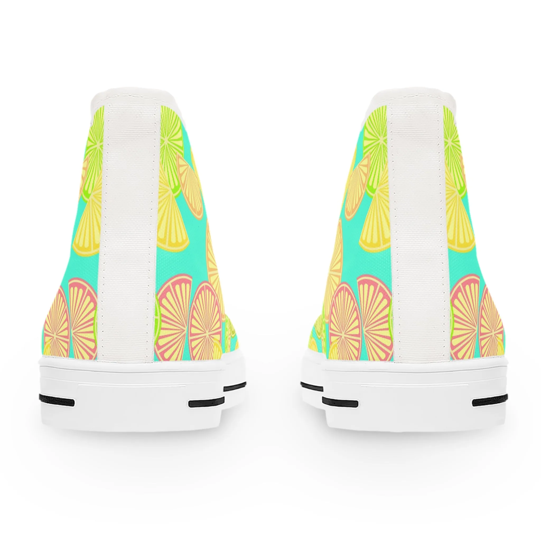 Lemon Fruit Women's High Top Sneakers