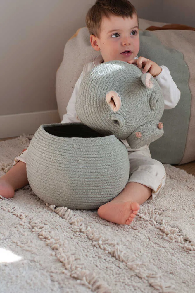 Lorena Canals Basket Henry The Hippo