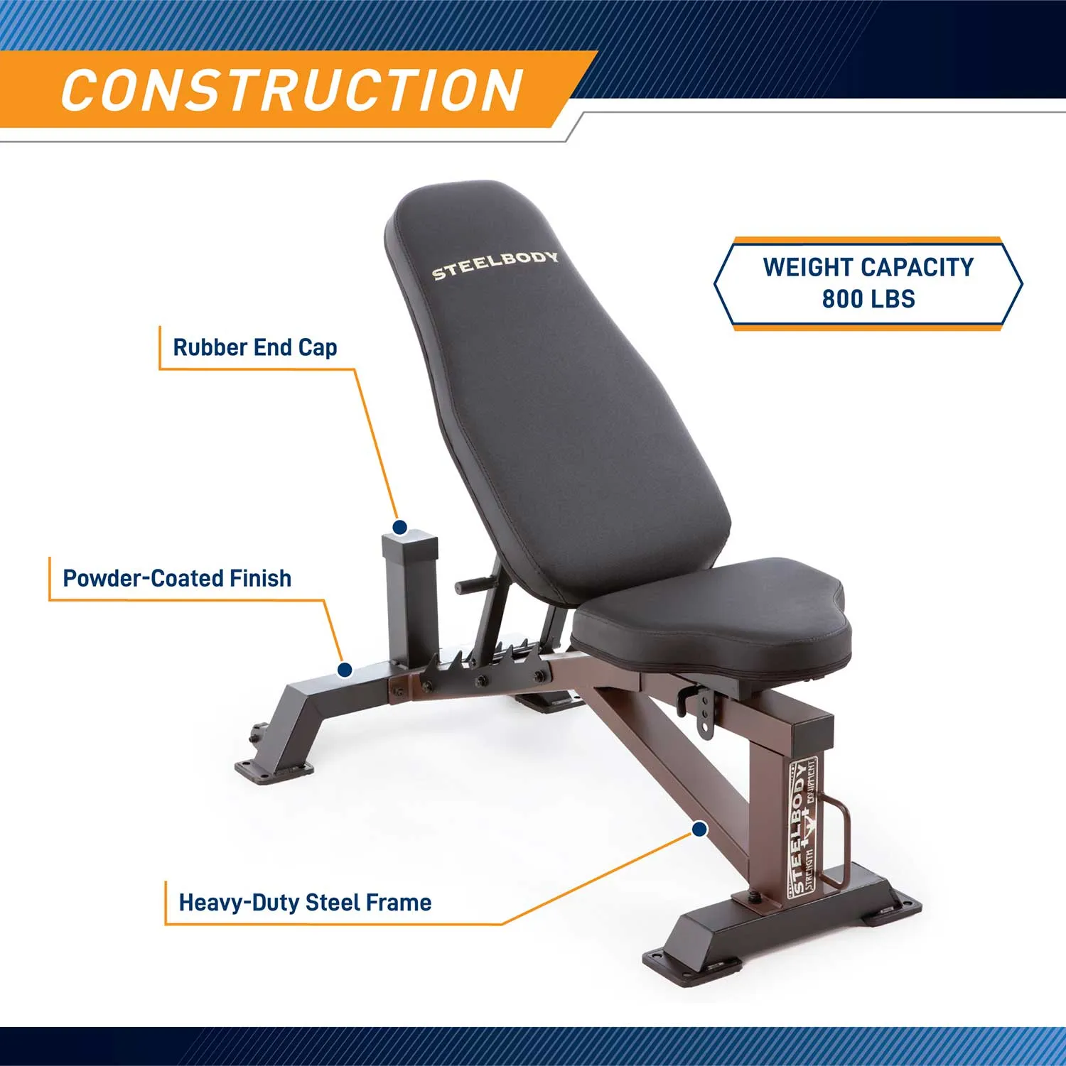 Marcy Utility Bench | SteelBody STB-10105