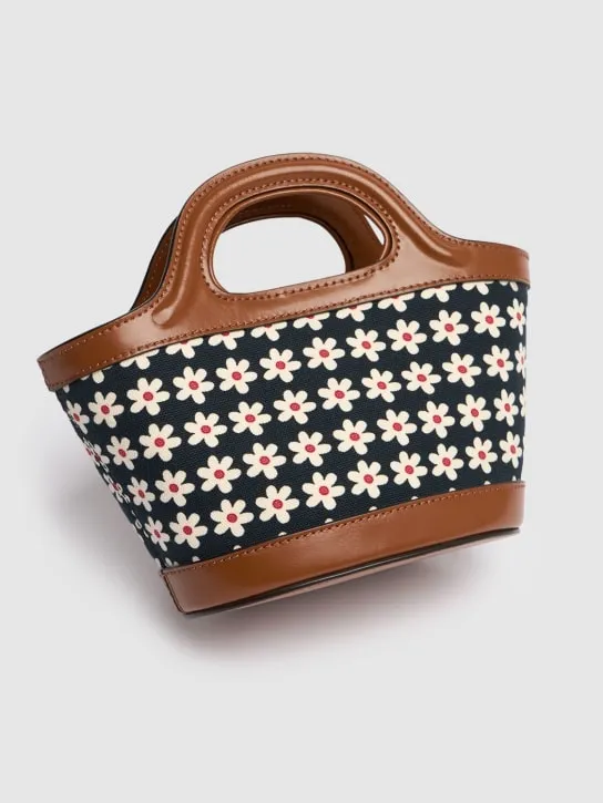 Marni   Micro Tropicalia printed canvas bag 