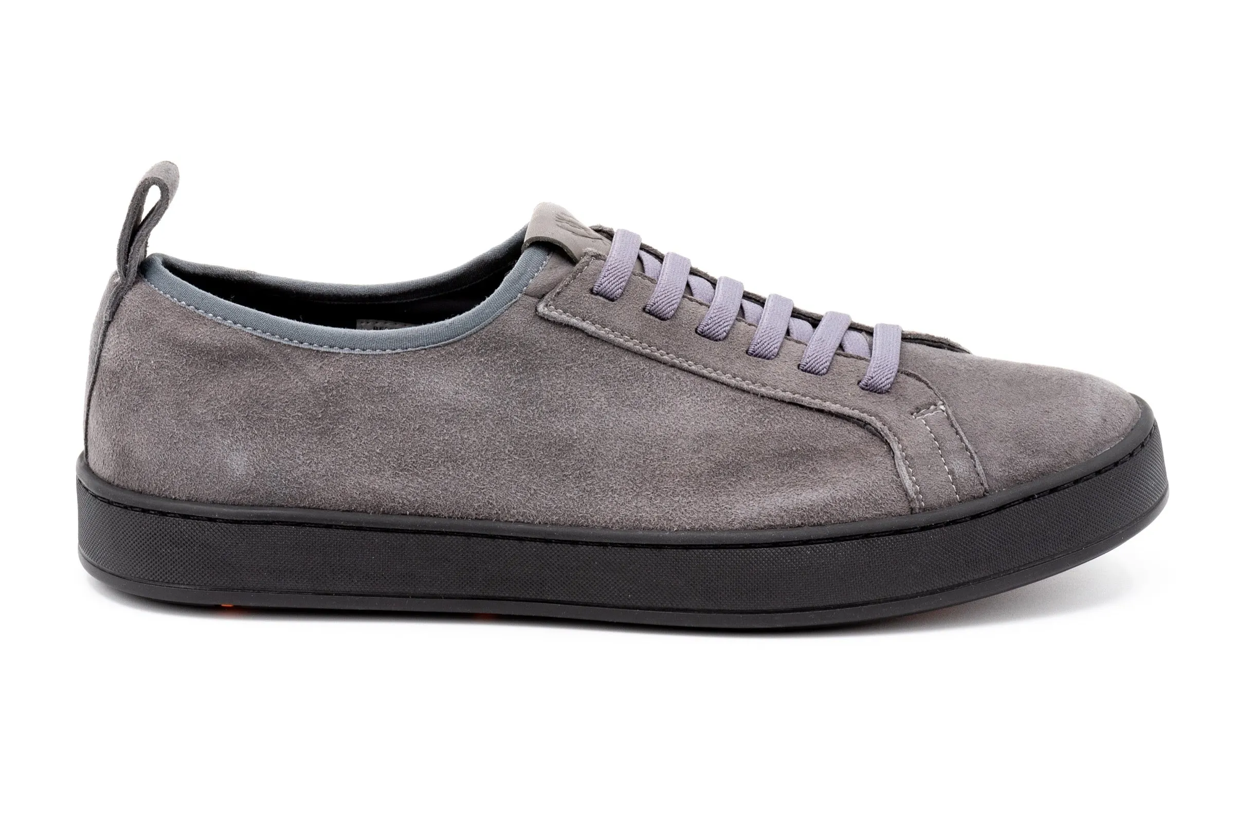 MD Signature Sheep Skin Suede Sneakers - Stone