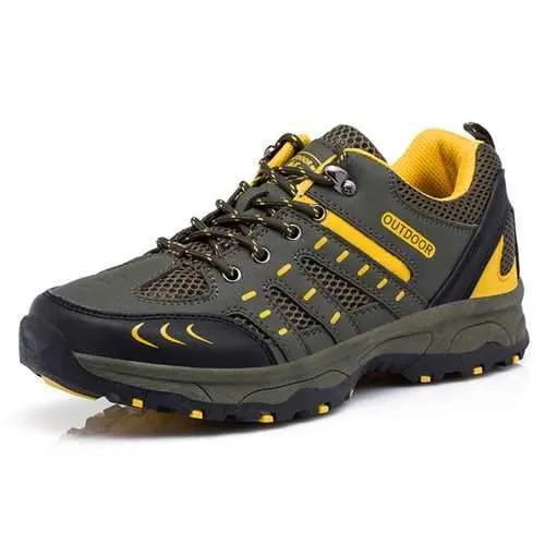 Men Comfy Breathable Outdoor Hiking Athletic Shoes