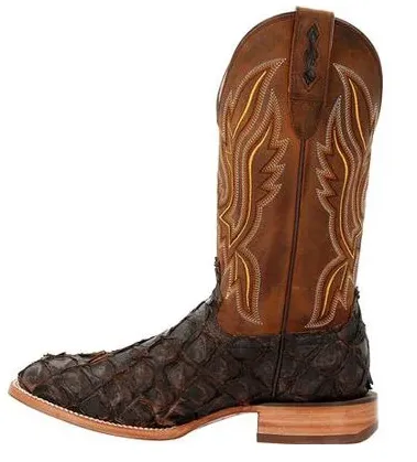 Men's Durango Pirarucu Exotics Square Western Boot