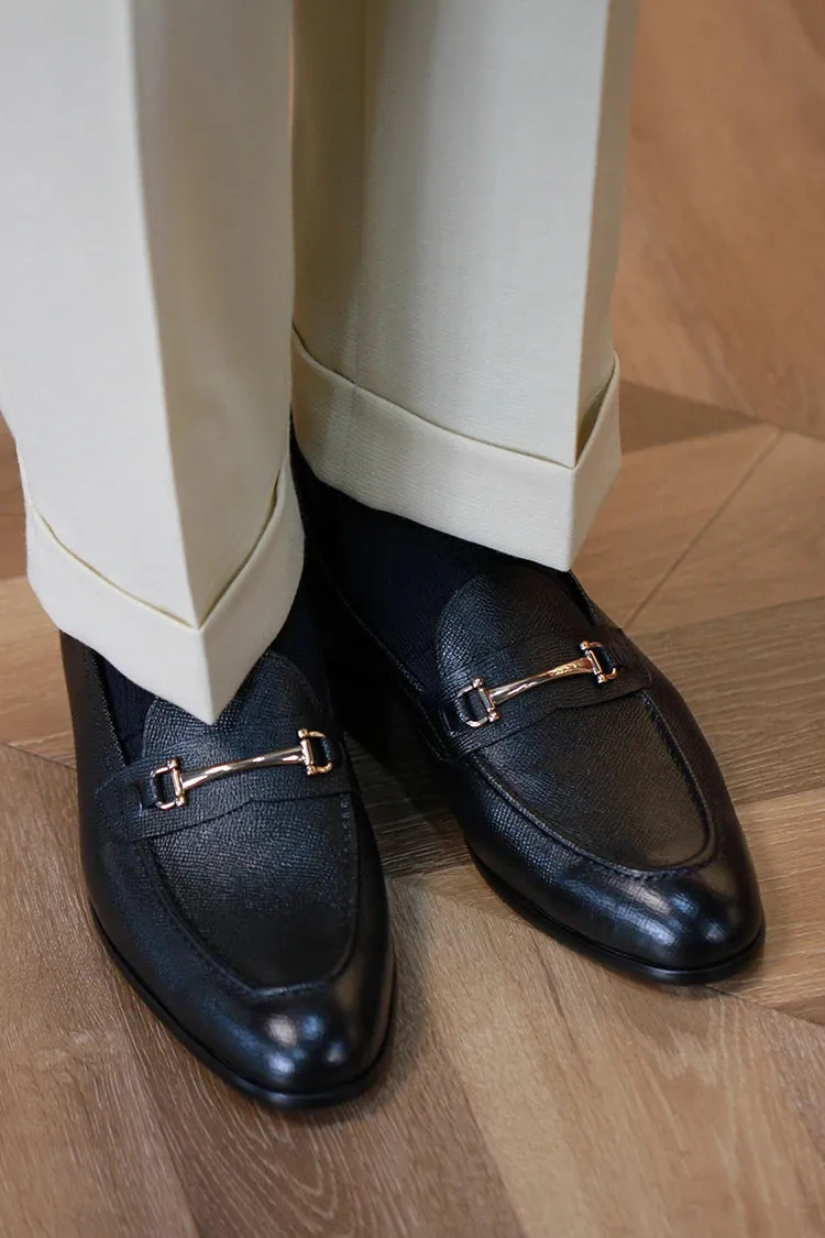 Men's Leather Horsebit Loafers