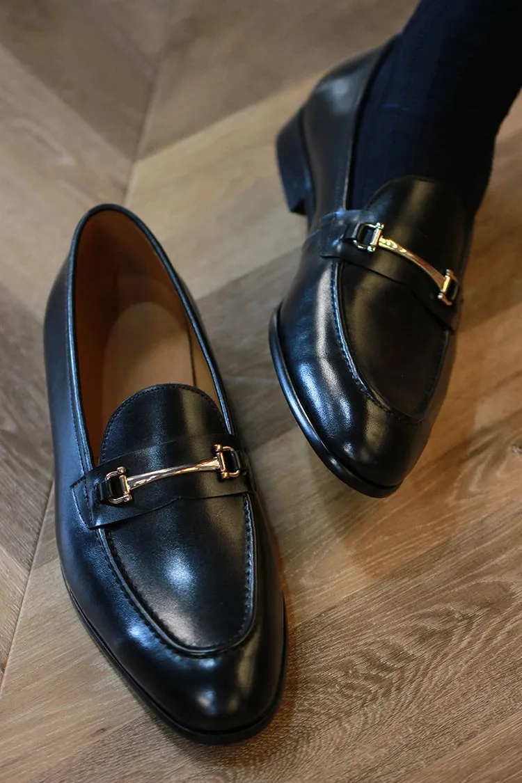 Men's Leather Horsebit Loafers