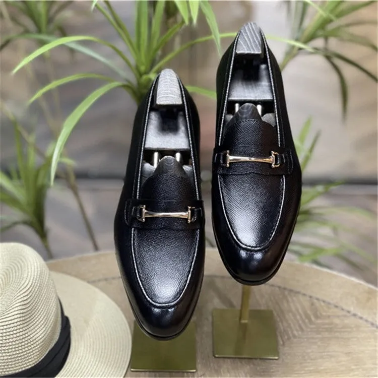 Men's Leather Horsebit Loafers