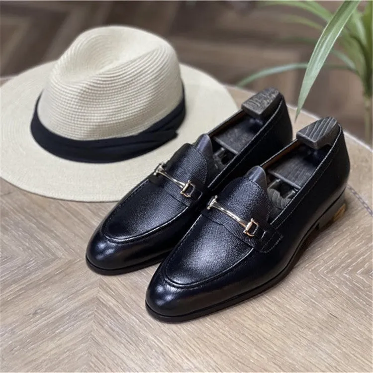 Men's Leather Horsebit Loafers