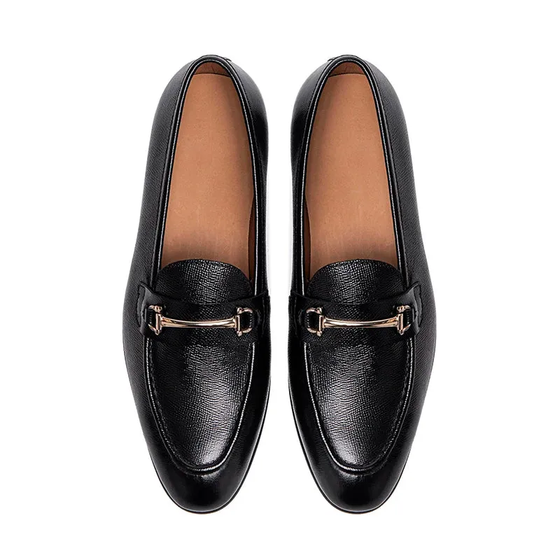 Men's Leather Horsebit Loafers