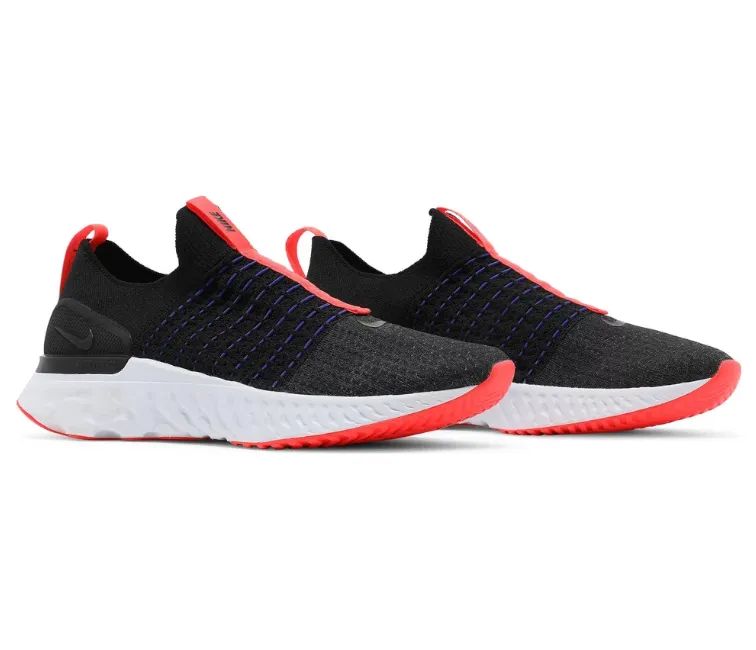 Men's Nike React Phantom Run (Black/Bright Crimson)