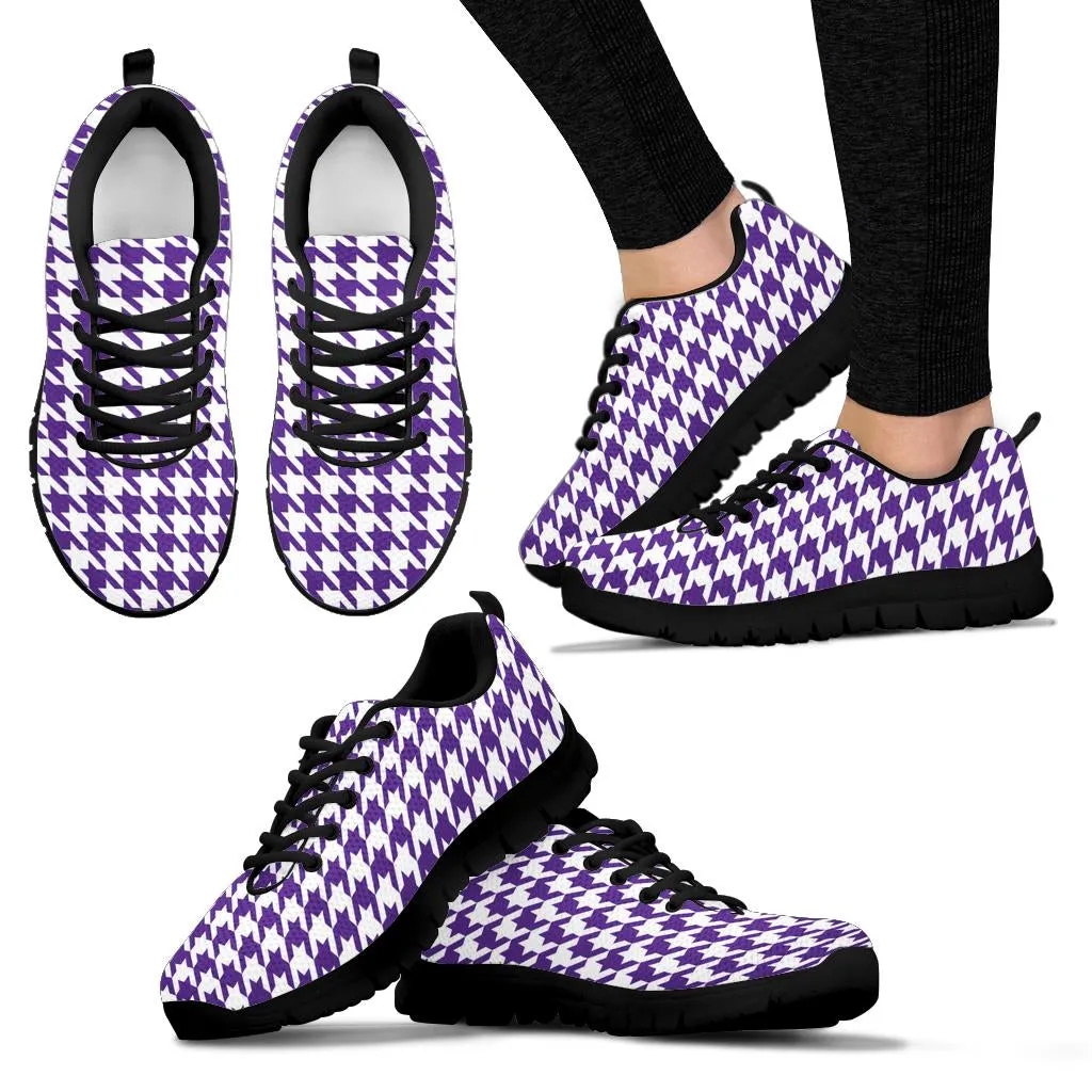 Mesh Sneakers_Purple on White_HT Pattern