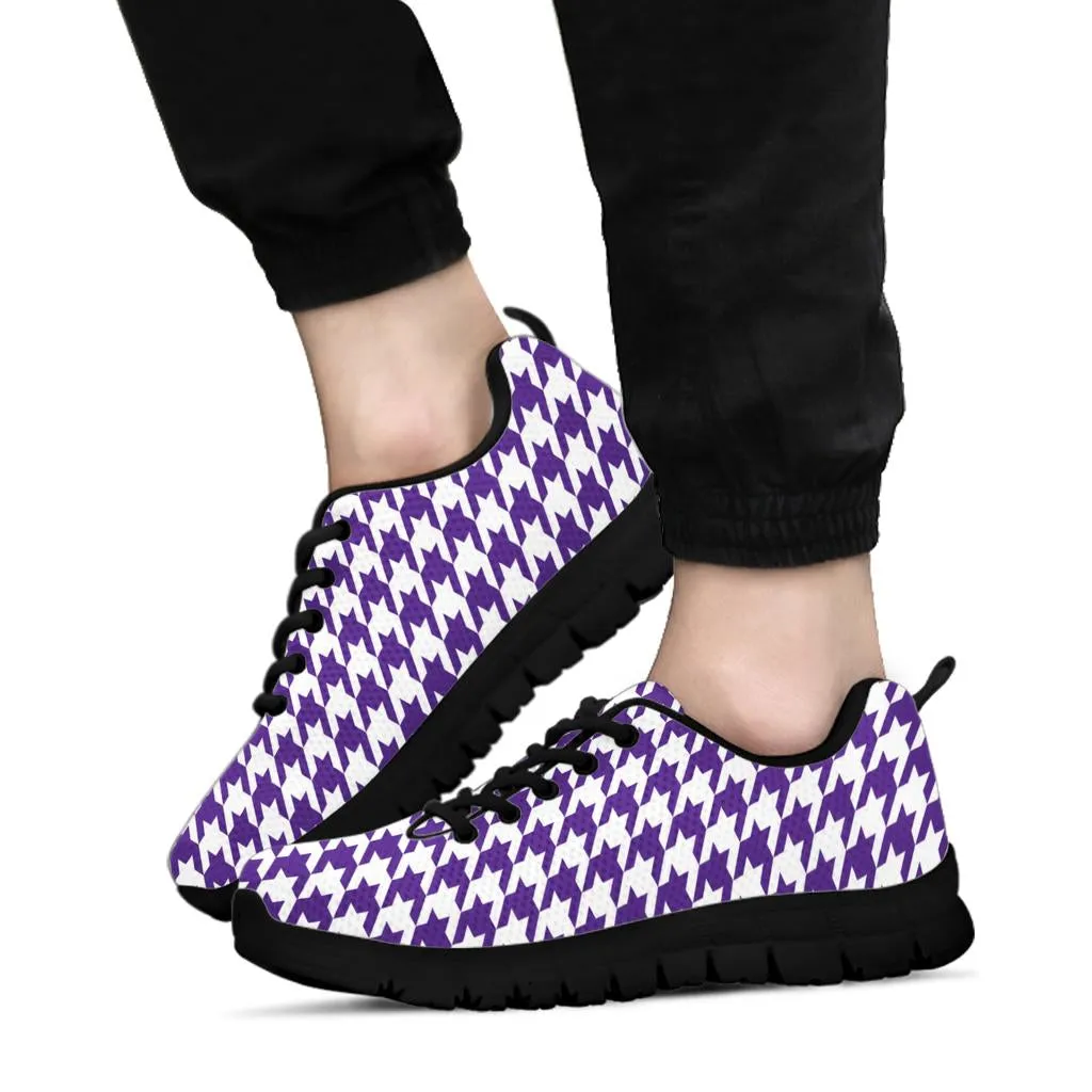 Mesh Sneakers_Purple on White_HT Pattern