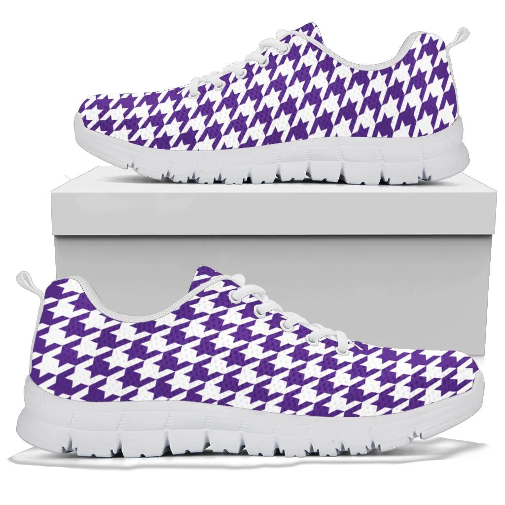 Mesh Sneakers_Purple on White_HT Pattern