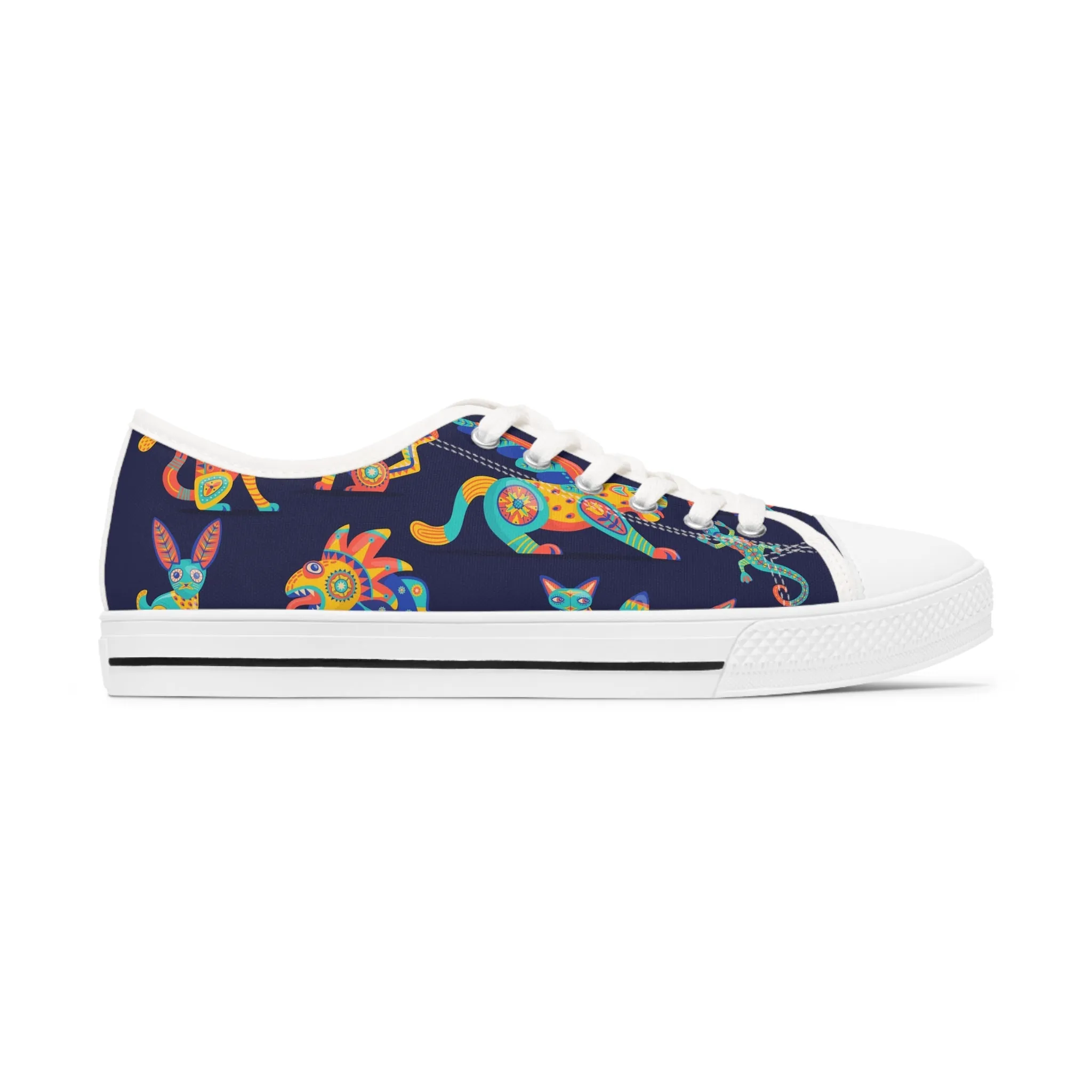 Mexican Animals Women's Low Top Sneakers