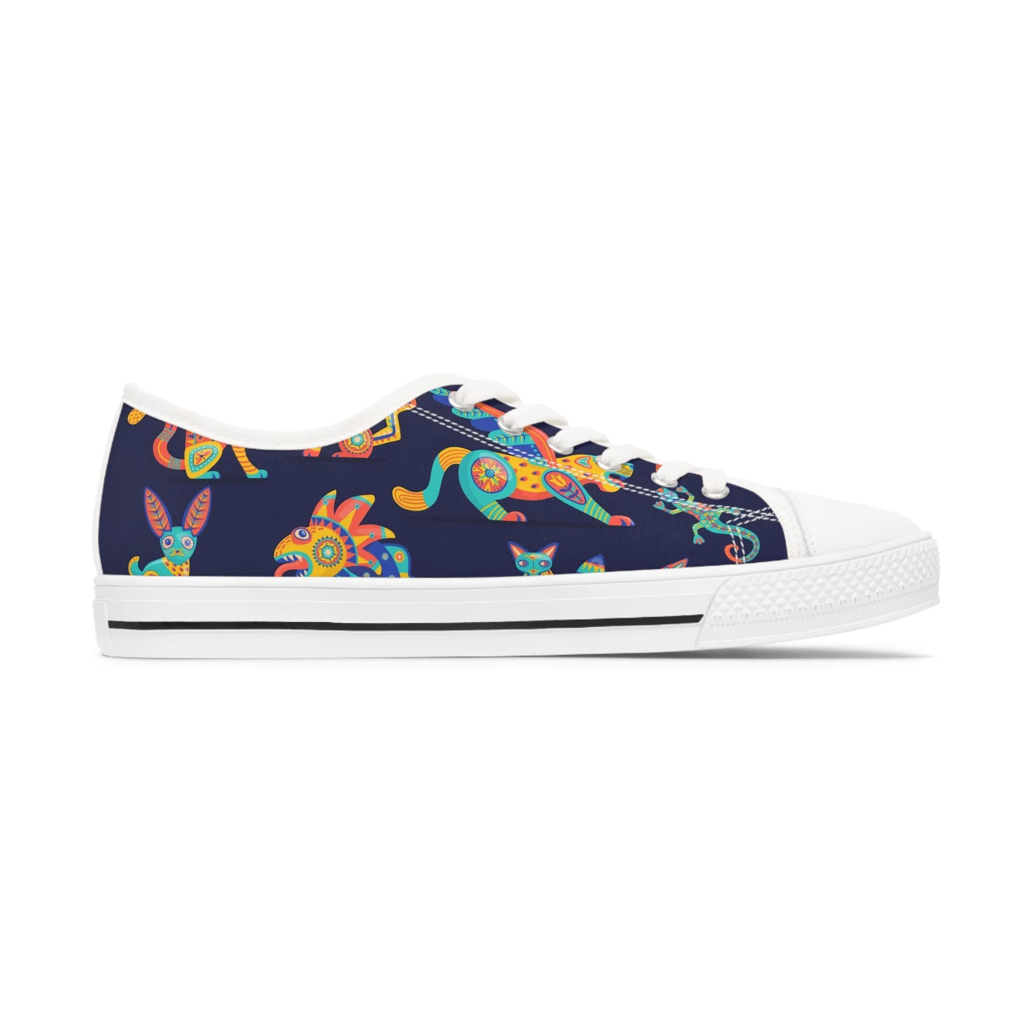 Mexican Animals Women's Low Top Sneakers