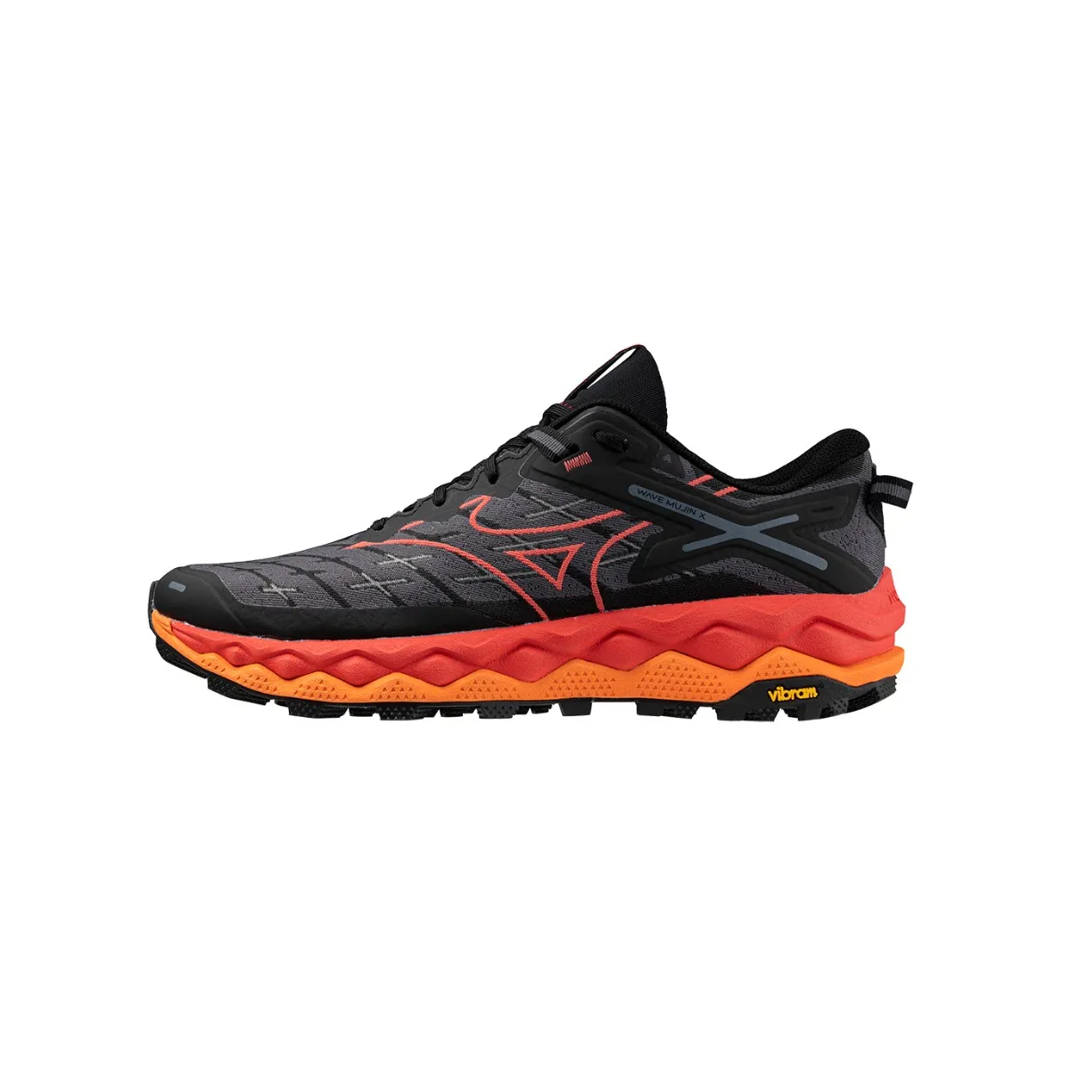 Mizuno Wave Mujin 10 Black Orange SS24 Sneakers