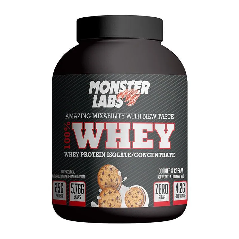 Monster Labs 100% Whey 5 lbs