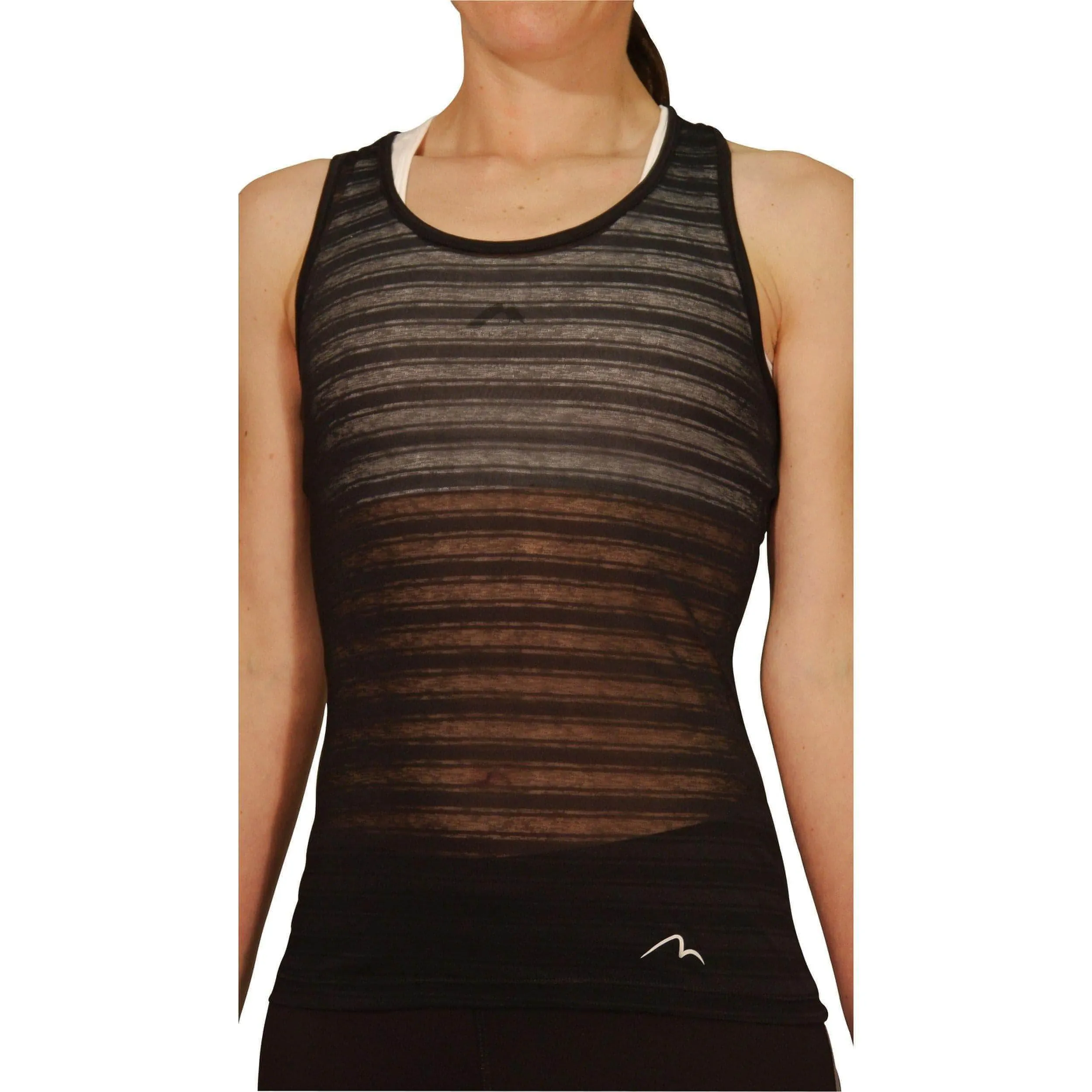 More Mile Breathe Womens Running Vest - Black