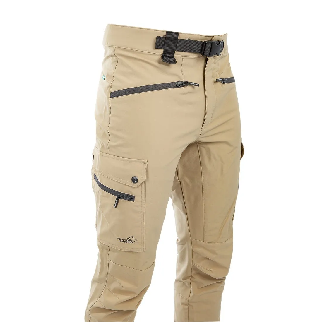 Motion Flex Pant Men Khaki (Long) Inseam 34"