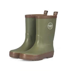 Natural Rubber Gumboots -- Forest