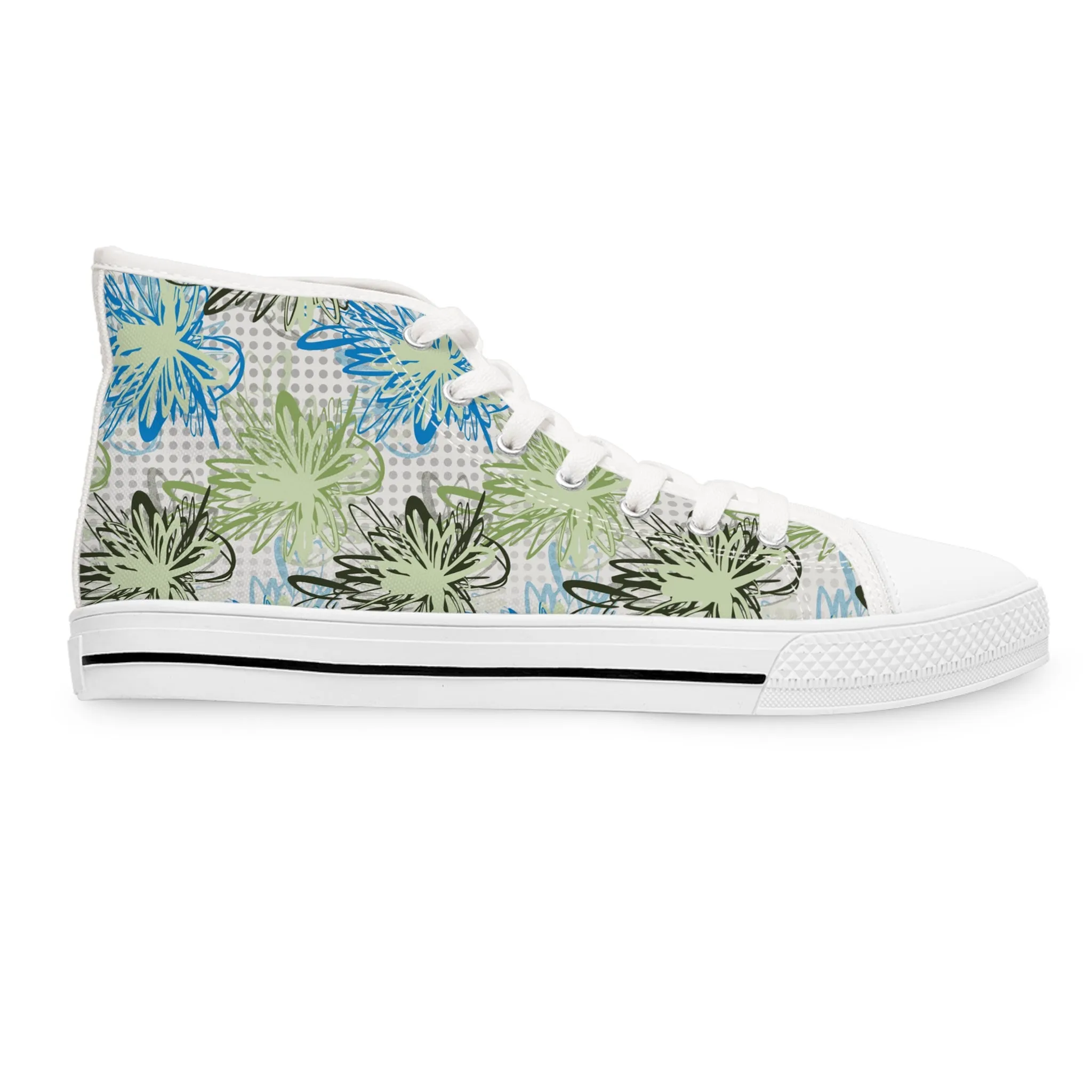 Nature Plants Women's High Top Sneakers