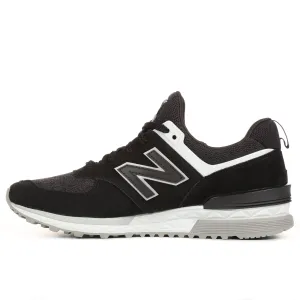 New Balance 574 Sport - Black/White