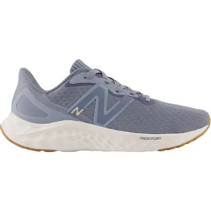 New Balance Women's Fresh Foam Arishi v4 Shoes - Arctic Grey / Light Gold Metallic