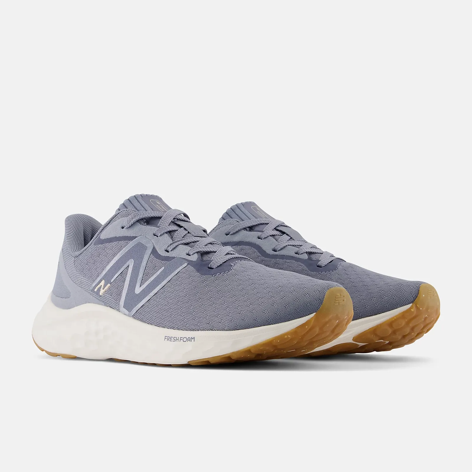 New Balance Women's Fresh Foam Arishi v4 Shoes - Arctic Grey / Light Gold Metallic