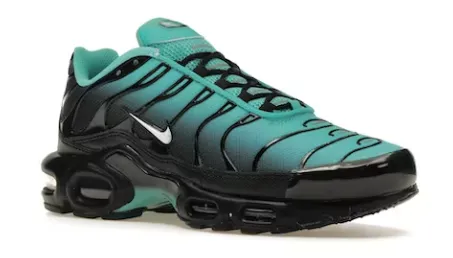 Nike Air Max Plus Black Aqua Men's